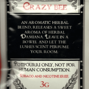 Bee herbal incense 3g premium aromatic blend