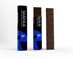 Shafaa Penis Hazelnut Milk Chocolate Bar Edibles packaging